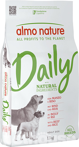 Almo Nature Daily Dog Adult with Beef and Rice