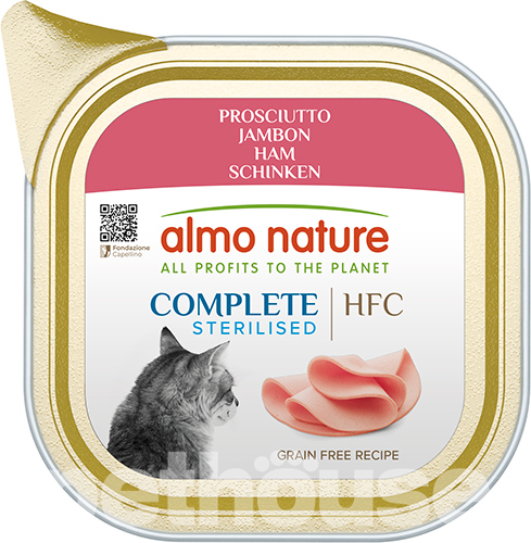 Almo Nature HFC Cat Complete Sterilised с ветчиной для кошек