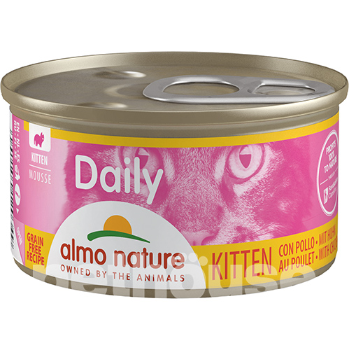 Almo Nature Daily Kitten Мус із куркою для кошенят