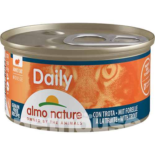 Almo Nature Daily Cat Мусс с форелью для кошек