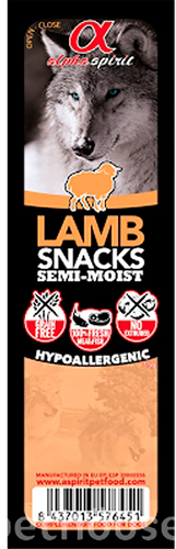 Alpha Spirit Lamb Snacks - лакомство c ягненком для собак
