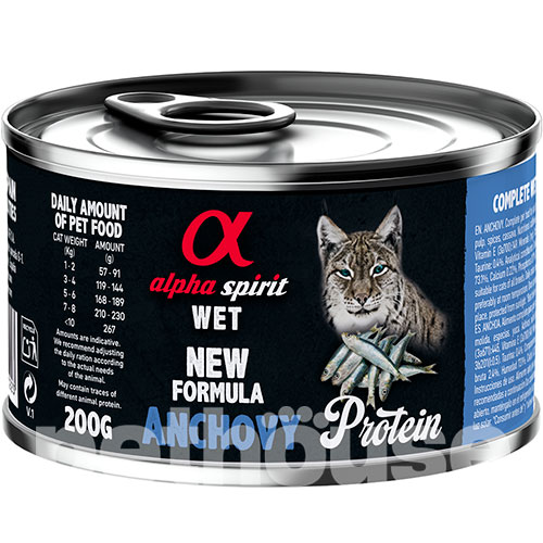 Alpha Spirit Cat Adult Anchovy Cans