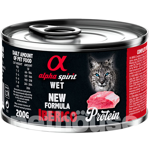 Alpha Spirit Cat Adult Iberian Pork Cans