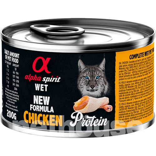 Alpha Spirit Cat Adult Chicken Cans