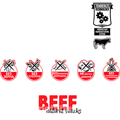 Alpha Spirit Cat Natural Snack Beef Ласощі з яловичиною для котів