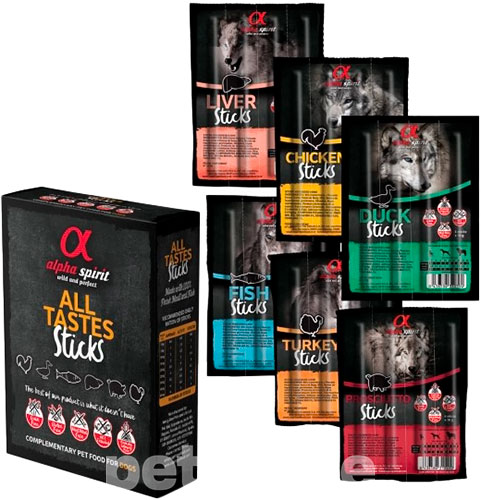 Alpha Spirit Dog All Tastes Sticks Набір паличок для собак