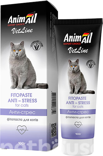 AnimAll VetLine Фитопаста антистресс для кошек