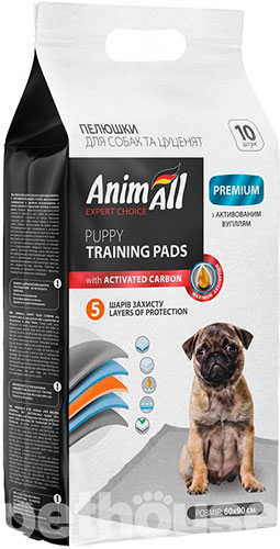 AnimAll Пеленки с активированным углем для щенков и взрослых собак, большие