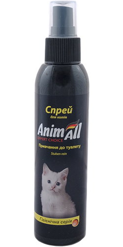 AnimAll Спрей для приучения котят к туалету