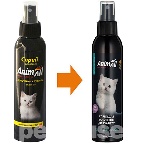 AnimAll Спрей для приучения котят к туалету