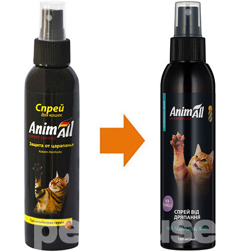 AnimAll Спрей проти дряпання для котів