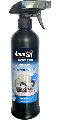 AnimAll Clean Home Спрей для чистки кошачьих лотков