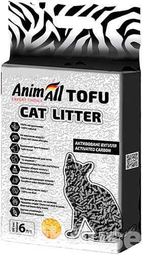 AnimAll Tofu Наповнювач соєвий, з активованим вугіллям