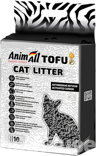 AnimAll Tofu Наповнювач соєвий, з активованим вугіллям