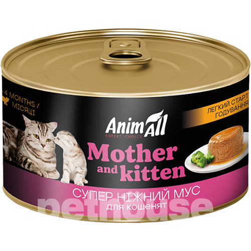 AnimAll Ніжний мус для кошенят