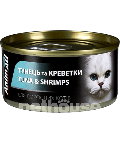 AnimAll Тунець з креветками для котів