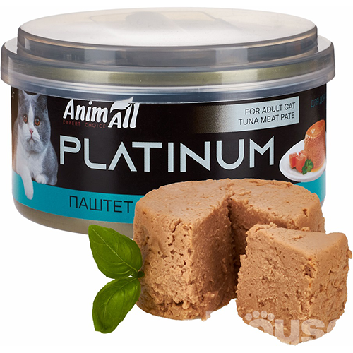 AnimAll Platinum Ніжний паштет із тунця для котів
