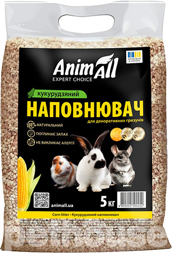 AnimAll Кукурудзяний наповнювач для гризунів