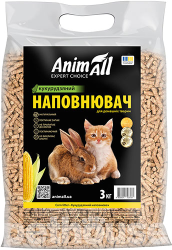 AnimAll Кукурузный наполнитель