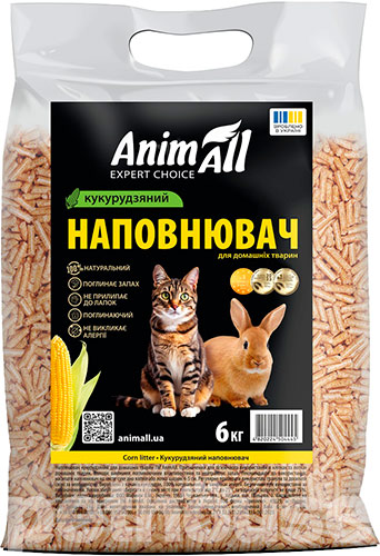 AnimAll Кукурузный наполнитель