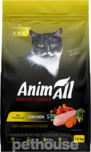 AnimAll со свежей курицей для кошек