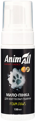 AnimAll Clean Paws Мило-пінка для миття лап собак і котів