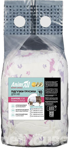 AnimAll Подгузники с рисунком для собак