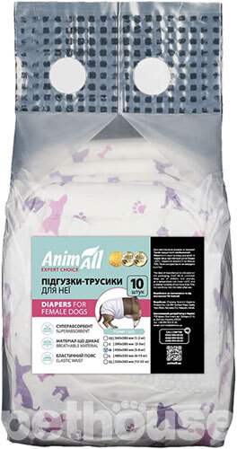 AnimAll Подгузники с рисунком для собак