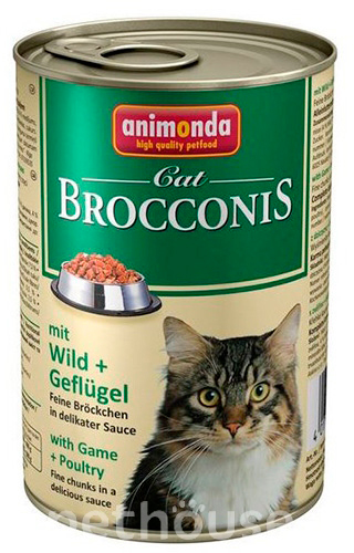 Animonda Brocconis для котів, з дичиною та птицею