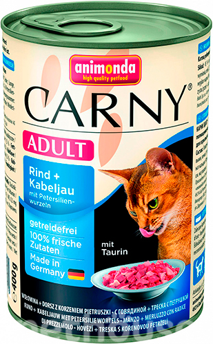 Animonda Carny для котів, морепродукти з соусом із креветок