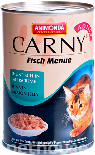 Animonda Carny для котів, тунець в лососевому соусі