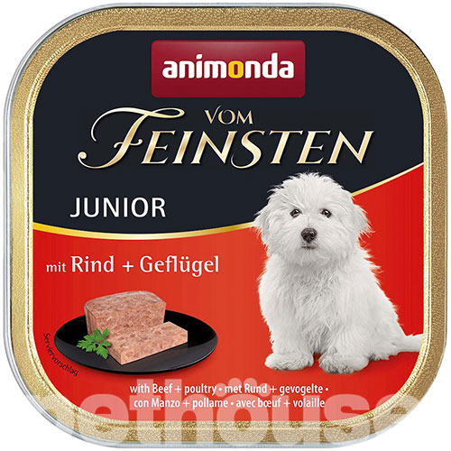 Animonda Vom Feinsten Junior для щенков, с говядиной и птицей