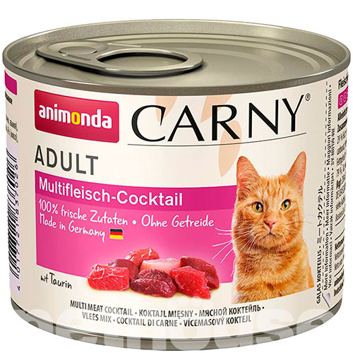 Animonda Carny для кошек, мясной коктейль, фото 2