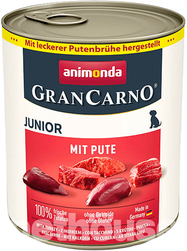 Animonda Gran Carno для цуценят, з індичкою