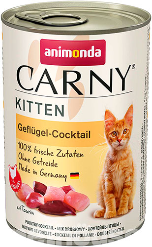Animonda Carny Kitten для котят, с птицей