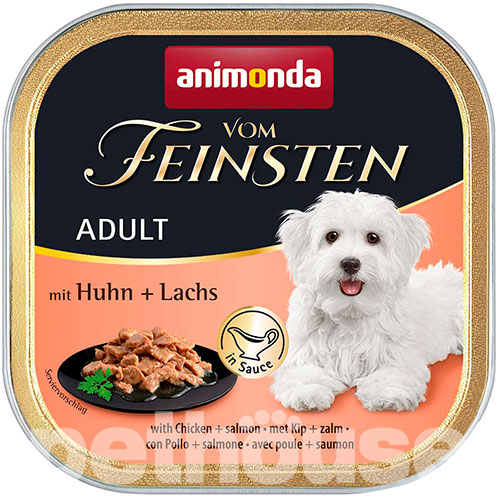 Animonda Vom Feinsten для собак, с курицей и лососем в соусе