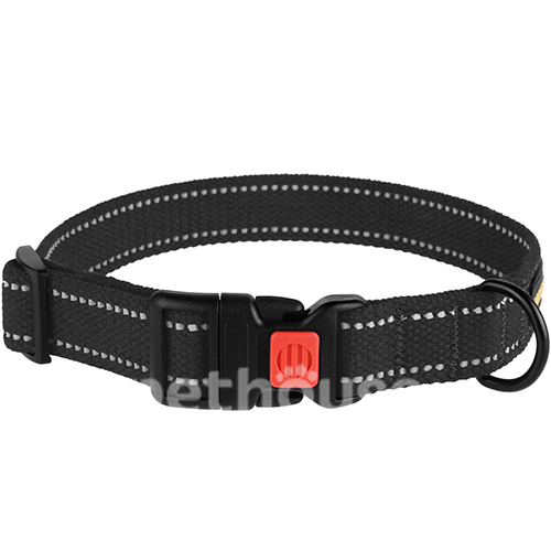 Barksi Нашийник брезентовий для собак, графітовий