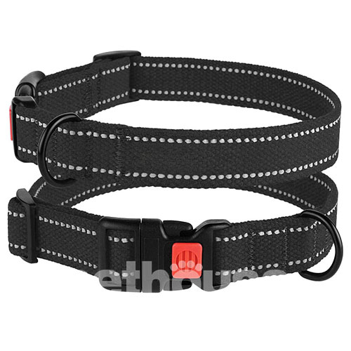 Barksi Нашийник брезентовий для собак, графітовий