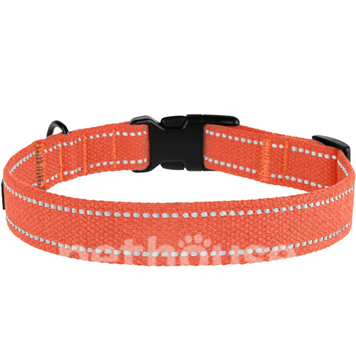 Barksi Нашийник брезентовий для собак, помаранчевий