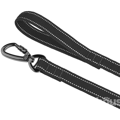 Barksi Повідець брезентовий для собак, графітовий