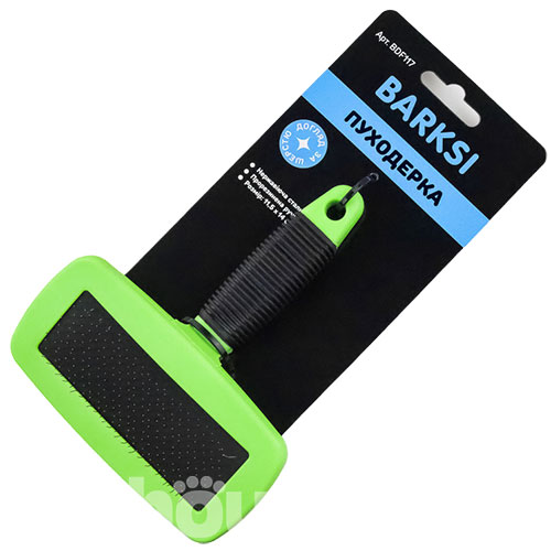 Barksi Пуходерка пластиковая для кошек и собак