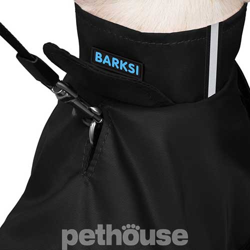 Barksi Textile Дощовик для собак, чорний
