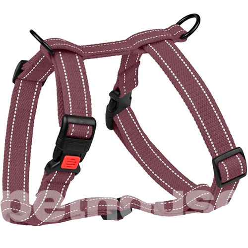 Barksi Cotton Брезентовая шлея для собак, черри