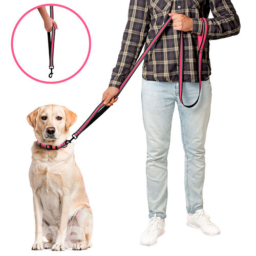 Barksi Mesh 2in1 Поводок для собак, розовый Barksi Mesh 2in1 Поводок для собак, розовый