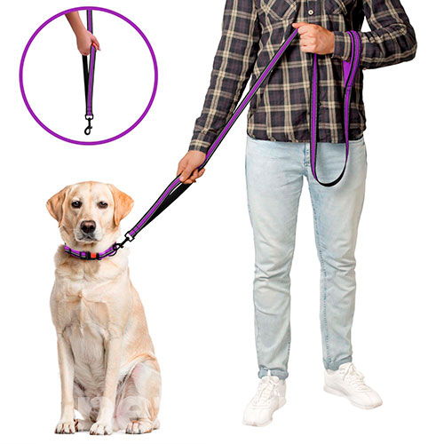 Barksi Mesh 2in1 Повідець для собак, фіолетовий Barksi Mesh 2in1 Повідець для собак, фіолетовий