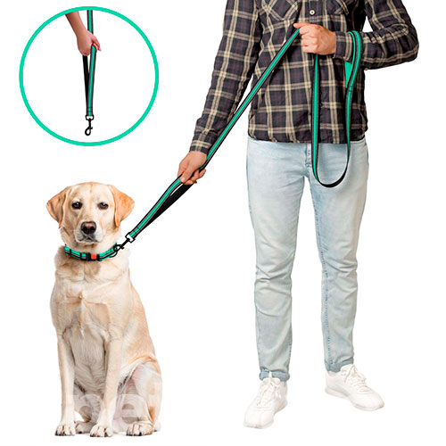 Barksi Mesh 2in1 Поводок для собак, ментоловый Barksi Mesh 2in1 Поводок для собак, ментоловый