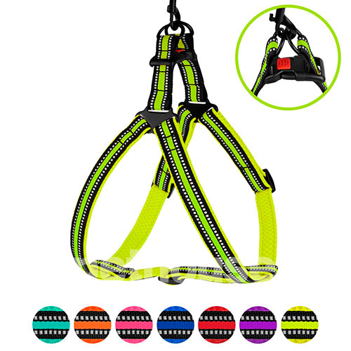 Barksi Mesh Шлея "Стандарт" для собак, лимонная Barksi Mesh Шлея "Стандарт" для собак, лимонная