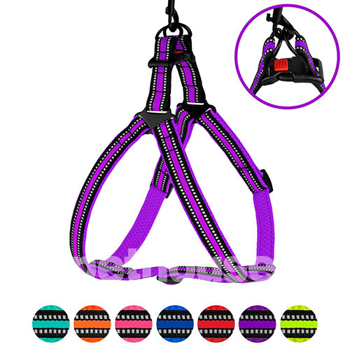 Barksi Mesh Шлея "Стандарт" для собак, фиолетовая Barksi Mesh Шлея "Стандарт" для собак, фиолетовая