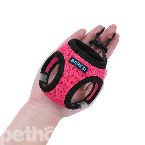 Barksi Mesh Шлея "Vest" для собак, розовая