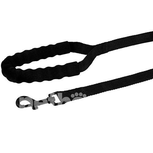 Barksi Active Нейлоновый поводок с мягкой ручкой для собак, черный, фото 3
